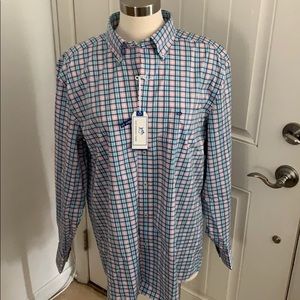 Southern Tide stretch button up sport shirt